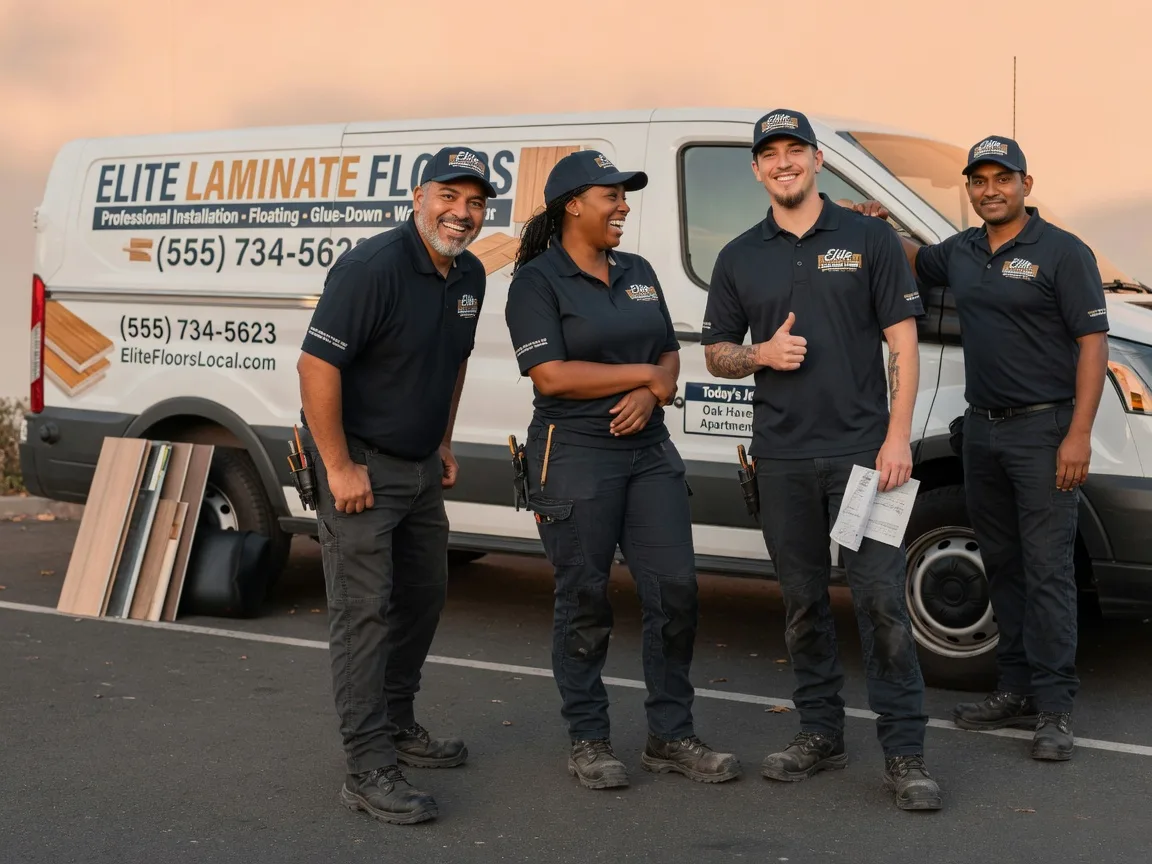 Laminate flooring installation company in Spencerville, OH